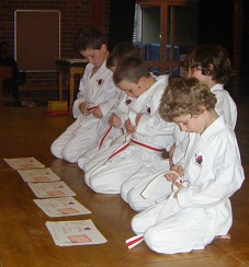 Dojo Belt award